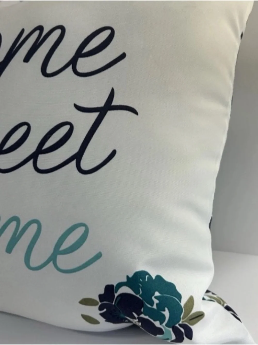Indoor Outdoor Throw Pillow “Home Sweet Home